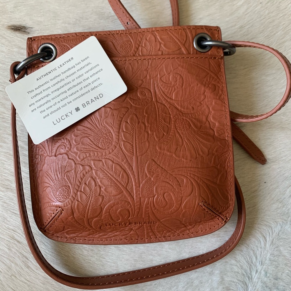 Lucky Brand Boho Leather Crossbody